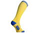 Compression protective summer knee socks "LongDry PRO" blue-yellow S 36-39 - photo 4