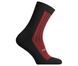 Winter thermal socks "MerinoWinter" black & burgundy M 40-43 - photo 3