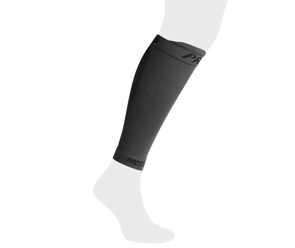 Compression calf sleeves FlexDry PRO dark gray S 36-39 - photo 1