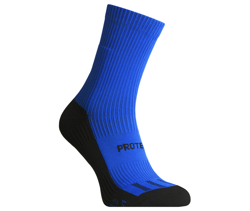 Compression socks MidDry+ mid-crew from TonusUp&reg; Collection, for cool conditions, size M, color blue-black, by PROTECTOR&reg; - photo 1
