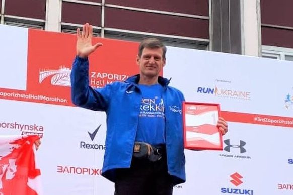 Ігор Саханда на першому місці п’єдесталу